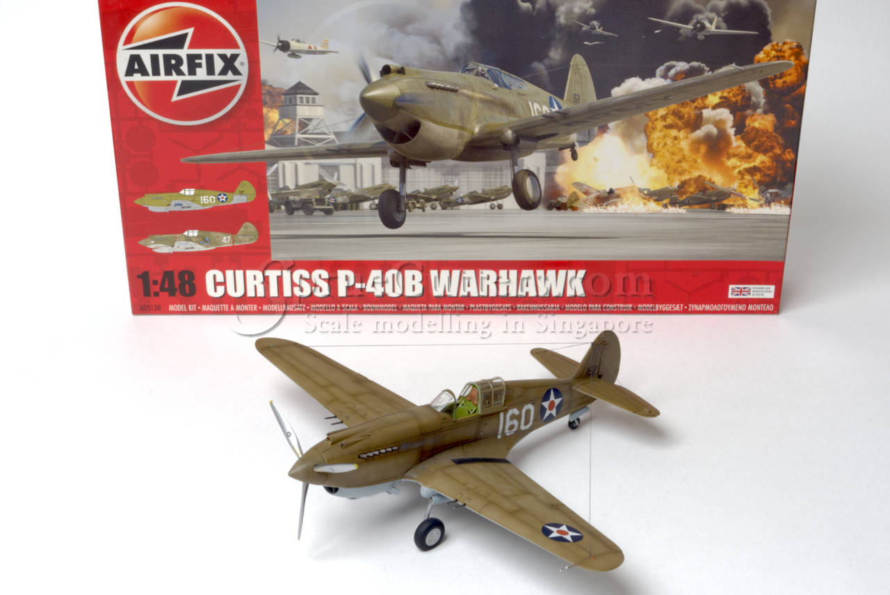 Curtiss P-40B Warhawk