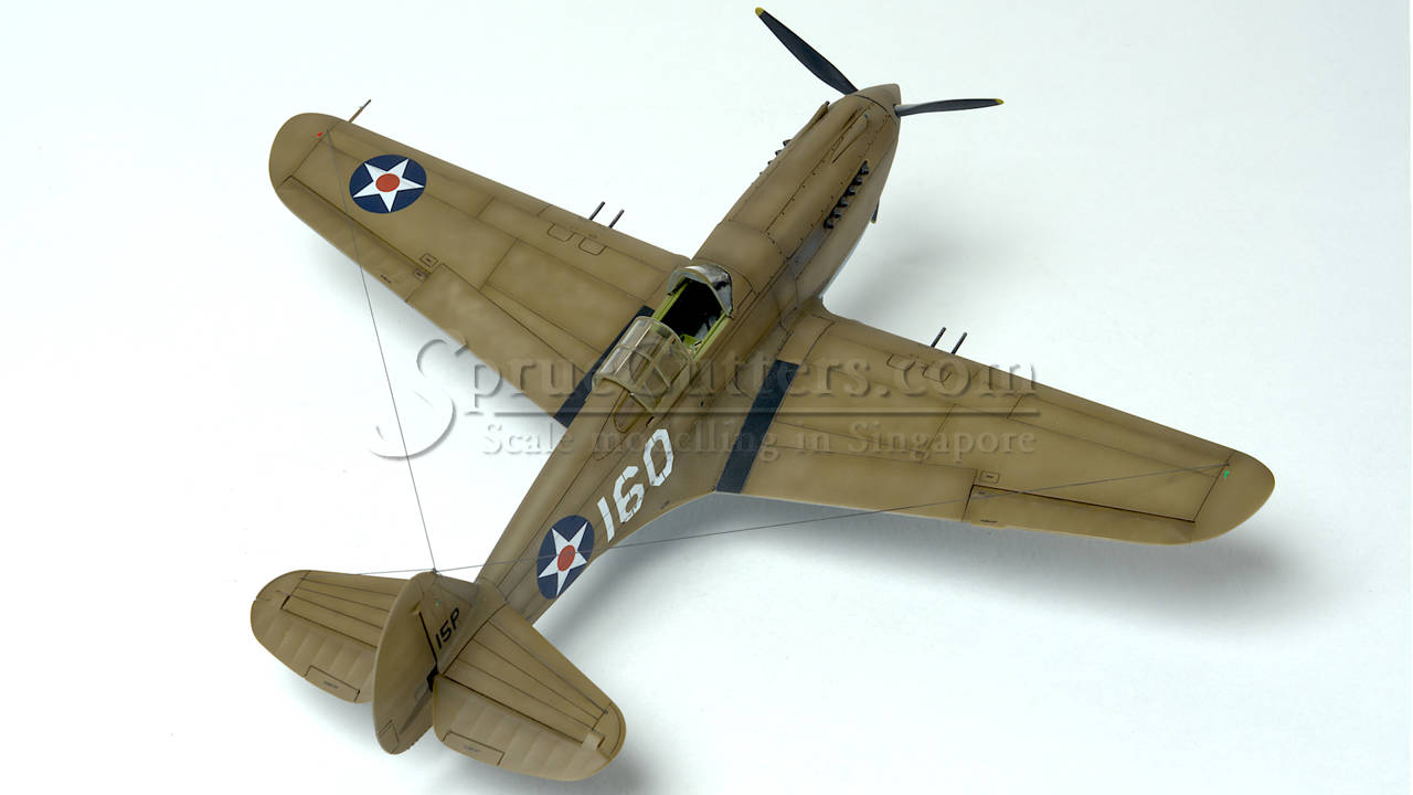 Curtiss P-40B Warhawk