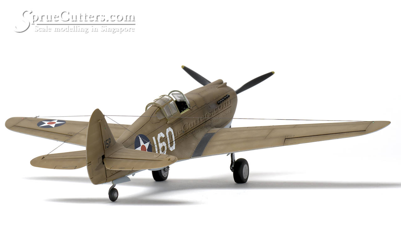 Curtiss P-40B Warhawk